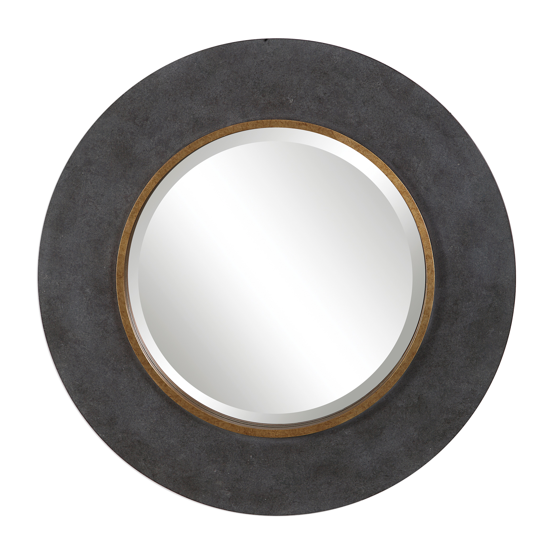 Online Designer Combined Living/Dining Saul Round Mirror